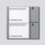 Siedle BTM650-02 - Metallisch - Silber - 2,4 cm - 4,9 cm - -20 - 55 &deg;C