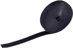 shiverpeaks BASIC-S Klettband, 19 mm x 3 m, schwarz zuschneidbar, mehrfach verwendbar, ideal zum Zusammenbinden - 1 St&uuml;ck (BS18-10006)