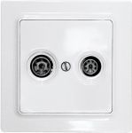 Eltako TV/RF-Abdeckung f&uuml;r E-Design55 TV55E/2-wg (30055838)