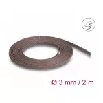 Kabelių rankovė DeLOCK 20896 Ruda Poliesteris 3mm