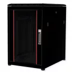 ROLINE 19-Zoll Netzwerkschrank Pro 16 HE, 600x800 BxT Glastr schwarz