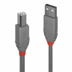 CABLE USB2 A-B 2M/ANTHRA GREY36683 LINDY