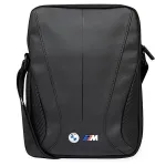 BMW Carbon Tricolour Tablet Bag 10 inch Black