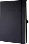 Sigel Notizbuch CO108 CONCEPTUM&reg;, Hardcover, Softwave-Oberfl&auml;che, schwarz, Dot-Lineatur (punktkariert), nummerierte Seit (CO108)
