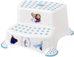 keeeper kids Tritthocker igor frozen, zweistufig, wei&szlig; mit Aufdruck, Tragkraft: 120 kg, mit Anti-Rutsch-F&uuml;&szlig;en, aus - 1 St&uuml;ck (1003210008800)