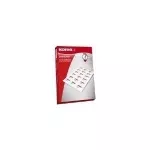 Lipnios etiketės Kores L10541 stačiakampės baltos 105&times;41 mm (1400 vnt.)
