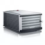 GRAEF DA506EU Maisto džiovintuvas, 600W, 6 padėklų, juodas/sidabrinis