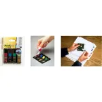 3M Post-it Index Mini žymekliai, 12 x 43 mm, 4 spalvos x 35 vėliavėlės, su dozatoriumi