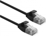 ROLINE 21.15.3950 Netzwerkkabel Schwarz 0,15 m Cat6a U/UTP (UTP) (21.15.3950)
