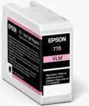 Epson UltraChrome Pro T46S6 - 25 ml - Vivid Light Magenta - original - Tintenbeh&auml;lter - f&uuml;r SureColor P706, SC-P700, SC-P700 Mirage Bundling (C13T46S600)
