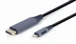 Gembird CC-USB3C-DPF-01-6 vaizdo kabelio adapteris 1,8 m USB Type-C į DisplayPort