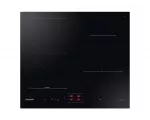 Įmontuojama Samsung NZ8500BM juoda zoninė indukcinė kaitlentė, 4 zonos, liečiamas valdymas, priekiniai valdikliai, 590&times;520&times;48 mm