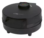 Vafelinė CLATRONIC WA 3832 &ndash; vienas apvalus vaflis, 1200 W, 20 cm plok&scaron;telės, juoda