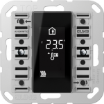 JUNG A 5192 KRM TS D. &Uuml;bertragungstechnik: Verkabelt. Produktfarbe: Schwarz, Grau, Display-Typ: LCD, Steuerung: Kn&ouml;pfe. Eingangsspannung: 21 - 32 V (A5192KRMTSD)