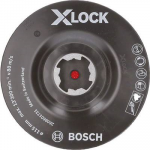 Bosch Accessories X-LOCK St&uuml;tzteller, mit Klettverschluss 115 mm 2608601721