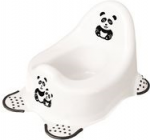 keeeper kids Babytopf adam panda, wei&szlig; mit Aufdruck mit gummierten F&uuml;&szlig;en, Material: PP - 1 St&uuml;ck (1864810024100)