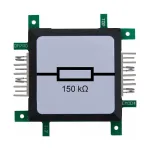ALLNET ALL-BRICK-0538 0.5 Ohm 38 W vielinis galios rezistorius, montuojamas ant &scaron;asijos, su varžtinėmis gnybtinėmis jungtimis, aliumininiame korpuse