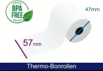 ARTDEV terminio popieriaus ritinėlis 57x47x12 mm 25 m 48 g/m&sup2; su i&scaron;ankstiniu debeto tekstu