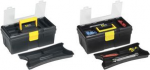 allit Werkzeugkoffer McPlus Promo 12.5, PP, schwarz / gelb unbest&uuml;ckt, F&auml;cher f&uuml;r Kleinteile und herausnehmbare - 1 St&uuml;ck (476190)