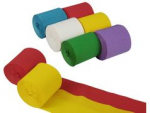 PAPSTAR Krepp-Papier-B&auml;nder, 50 mm x 10 m, 6er Pack wasserfeste Papierqualit&auml;t gepr&uuml;ft nach DIN EN 646, - 1 St&uuml;ck (10056)