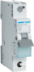 Hager MCS113. Nennstrom: 13 A, AC Eingangsfrequenz: 50/60 Hz. Typ: C-type, Module Menge (max): 1 Modul(e). Breite: 17,5 mm, Tiefe: 70 mm, H&ouml;he: 83,4 mm (MCS113)