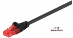 U/UTP CAT6 7M Black10 PACK