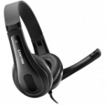 CANYON PC headset CHSU-1 PC Mic USB 2m Black