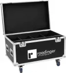 Transportinis dėklas Flightcase Roadinger 31005229 4&times; LED IP Atmo Blinder su putplasčio įdėklais