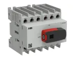 ABB OT Plus OT16G1-6BS 16 A 6 polių atjungiklis su rankena ir velenu