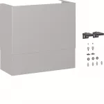 Hager FZ0550TB teleskopinis kabelių tvarkymo skydelis universZ H350-680mm T205mm