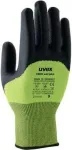 Uvex Handschutz Strick-HS C500 wet plus apsauginės pir&scaron;tinės nuo įpjovimų, 7 dydis, antracito/žalios spalvos 6049607