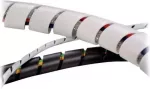 HellermannTyton SBPEFR4-BK pintas apsauginis tinklelis kabeliams, 4 mm, juodas, 10 m, PET