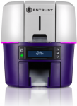 Entrust DS2 - Farbstoffsublimation/W&auml;rme&uuml;bertragun - 300 x 300 DPI - 225 Karte/h - 0,76 mm - Grau - Violett - 226 mm
