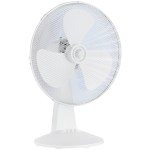 Table fan, 40W, 40cm, 3 speeds, mechanical, noise level: 50-60 dB, Oscillation 80&deg;, Tilting +24&deg; -12&deg;