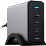 Satechi - Netzteil - Wechselstrom 100-240 V - 165 Watt - Ausgangsanschl&uuml;sse: 4 - Europa - Space-grau (ST-UC165GM-EU)