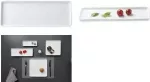Stačiakampė porcelianinė lėk&scaron;tė ritzenhoff & breker SKAGEN 205 x 75 mm, tinkama plauti indaplovėje