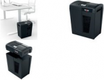 REXEL Aktenvernichter Secure X10, Partikel 4 x 40 mm,schwarz Schnittleistung: 10 Blatt, Auffangvolumen: 18 Liter, - 1 St&uuml;ck (2020124EU)