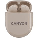 Canyon Bluetooth Headset TWS-6 Gaming Mode/BT 5.3 beige retail (CNS-TWS6BE)