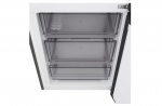 LG Refrigerator | GBBSJ10EEP | Energy efficiency class E | Free standing | Combi | Height 186 cm | No Frost system | Fridge net capacity 220 L | Freezer net capacity 113 L | Display | 35 dB | Essence Matte Black