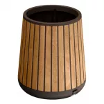 KETER Deco Conic Planter Venetian Brown gėlių vazonas