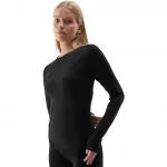 Moteri&scaron;ki termoaktyvūs mar&scaron;kinėliai 4F F152 Deep Black M/L