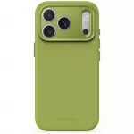 Decoded AntiMicrobial silikoninis nugarėlės dangtelis, skirtas iPhone 18 Pro Max / 17 Pro Max, suderinamas su MagSafe, samanų žalios spalvos