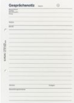 herlitz Gespr&auml;chsnotizblock DIN A5, 50 Blatt - f&uuml;r den Markt: D / L / A / CH - 3 St&uuml;ck (892505)