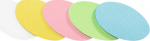 Legamaster Moderationskarte Oval 110x190mm sortiert 500St. - Gr&uuml;n - Pink - T&uuml;rkis - Wei&szlig; - Gelb - Oval - Papier - Deutschland - 115 g/m&sup2; - 11 cm (7-254199)
