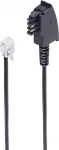 Telefono laidas ShiverPeaks BS70000-6 6 m Juodas