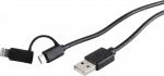 USB laidas ShiverPeaks BS14-14025 USB 2.0 1 m