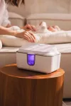 Momini WarmWipes Wet Wipes Warmer - White/Grey
