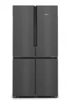 &Scaron;aldytuvas &scaron;aldiklis Siemens iQ500 KF96NAXEA, laisvai pastatomas, 605 L, juodas, nerūdijantis plienas