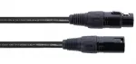 Cordial ED 5 FM XLR sujungimo kabelis 5m juodas 14902