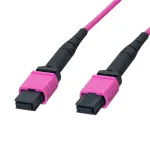 LogiLink FM7LC02 MPO komutacinis kabelis, 12 gyslų, OM4, MPO/PC F/F, B tipo, 2 m